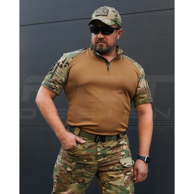 Ubaks Rugged Short Sleeve Shirt CoolPass MultiCam