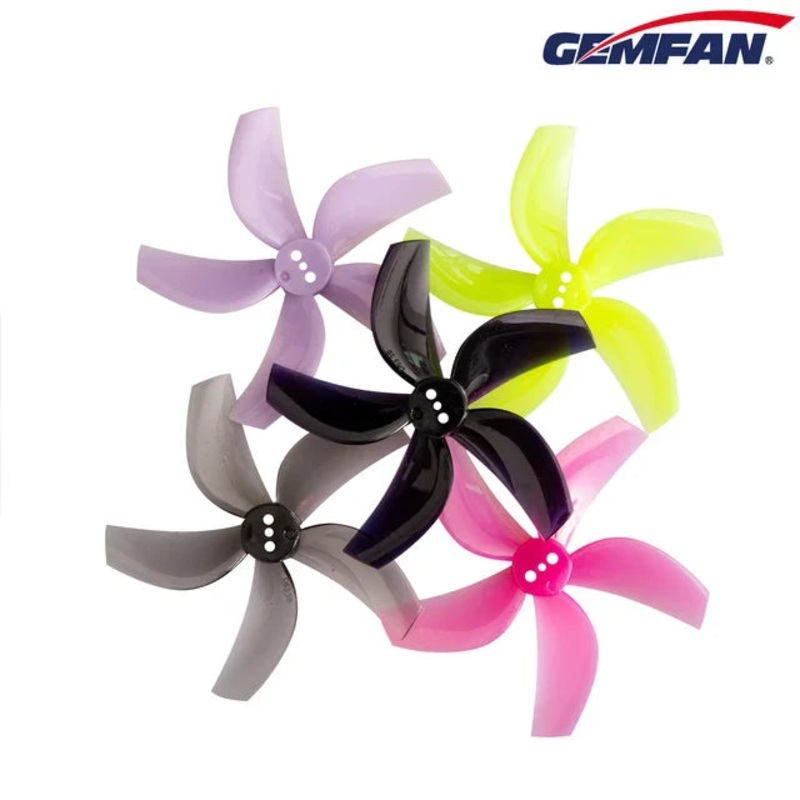 Gemfan D63 Ducted Durable 5 Blade Propeller Transparent Grey