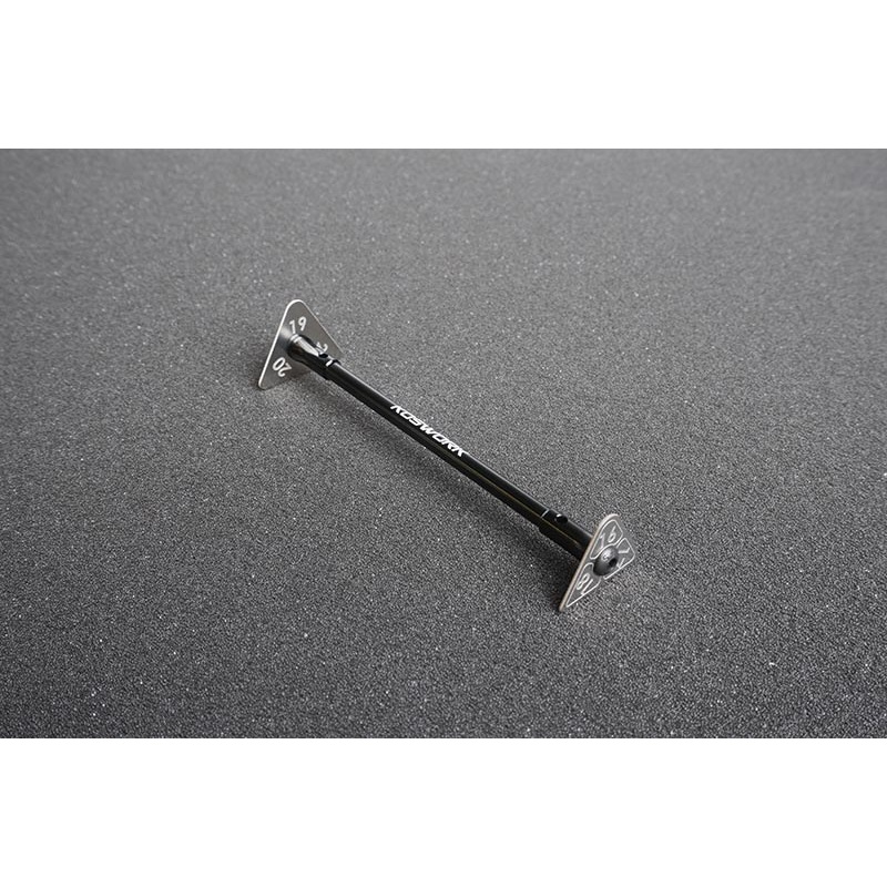 Koswork KOS13320-1619 Steel Ride Height Gauge Set (w/alum handle, 16~18mm & 19~21mm, 1/10 Buggy)