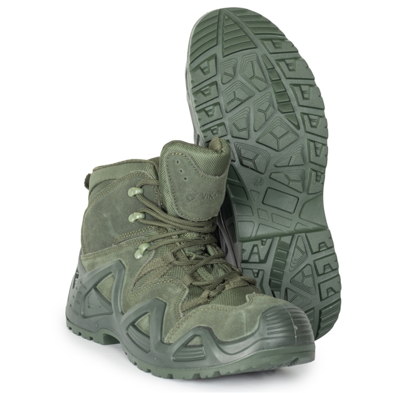 Viktailor Rugged Boots - Olive Green