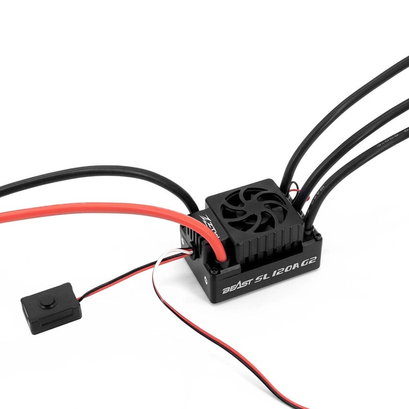 ZTW ZTW-4112023 1/10 Beast SL 120A G2 2-4S 7.4-14.8v Sensorless Waterproof 6v/3A BEC