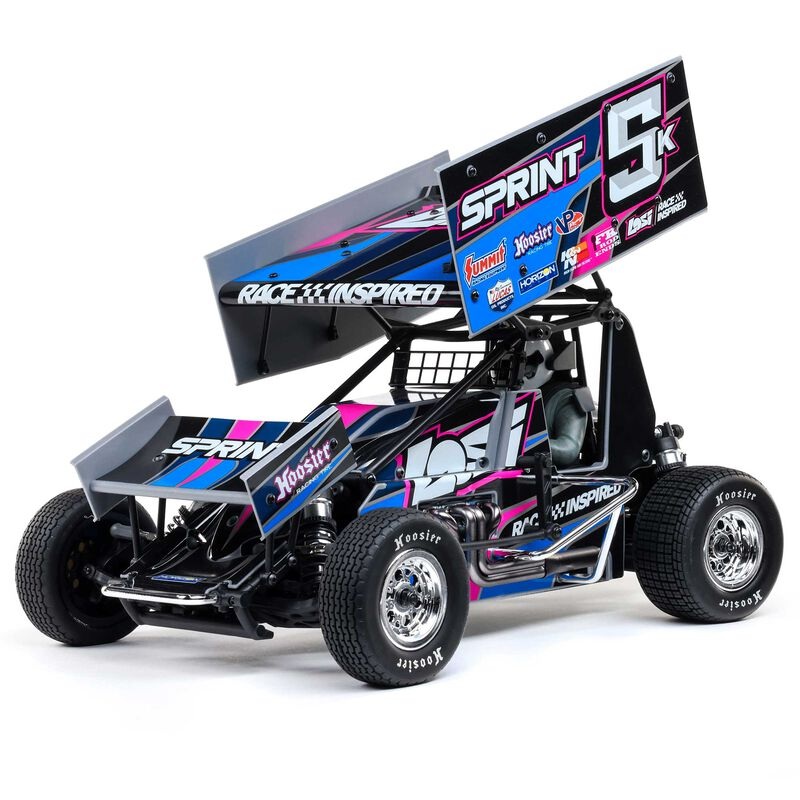 22S Sprint, Blue: 1/10 2WD (Requires Battery and Charger)