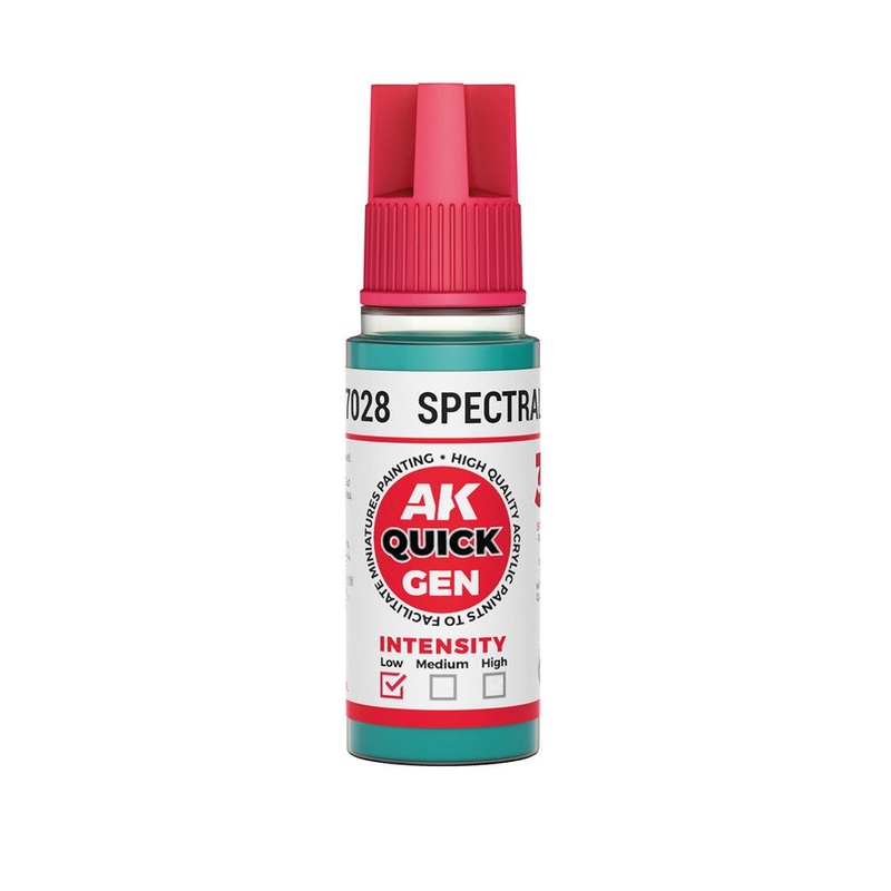 AK Interactive AK17028 Quick Gen Spectral Blue 18 ml