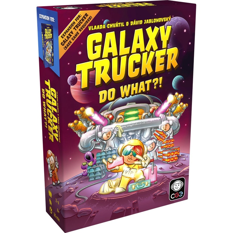 Czech Games Edition CGE00132 Galaxy Trucker Do What?!