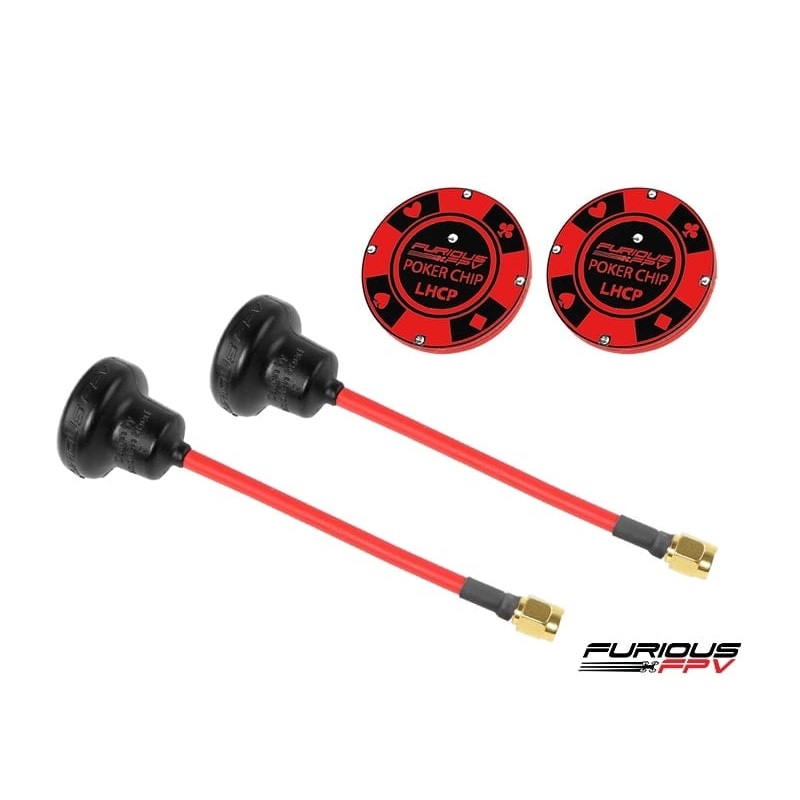 Furious FPV - PokerGoda Long Range DJI LHCP Antenna Pack
