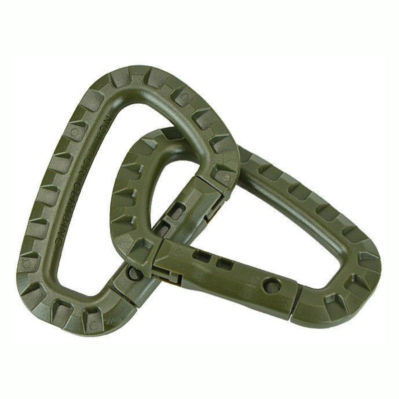 MI-TEC AB Rugged Carabiners in Olive