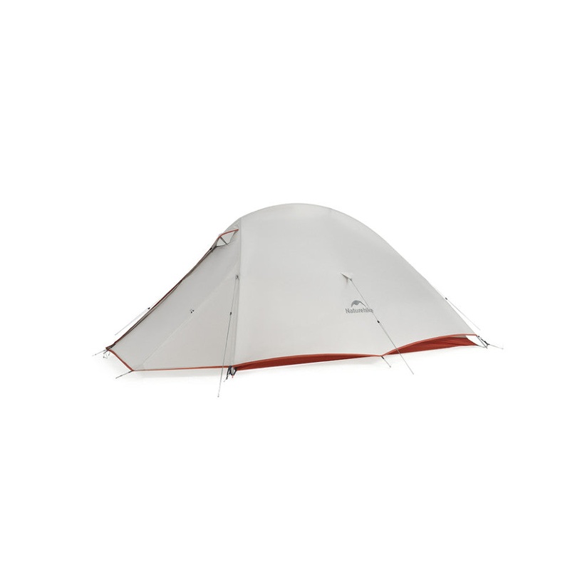 Naturehike Cloud Up Pro Ultralight 2-Person Tent with Footprint, Light Gray