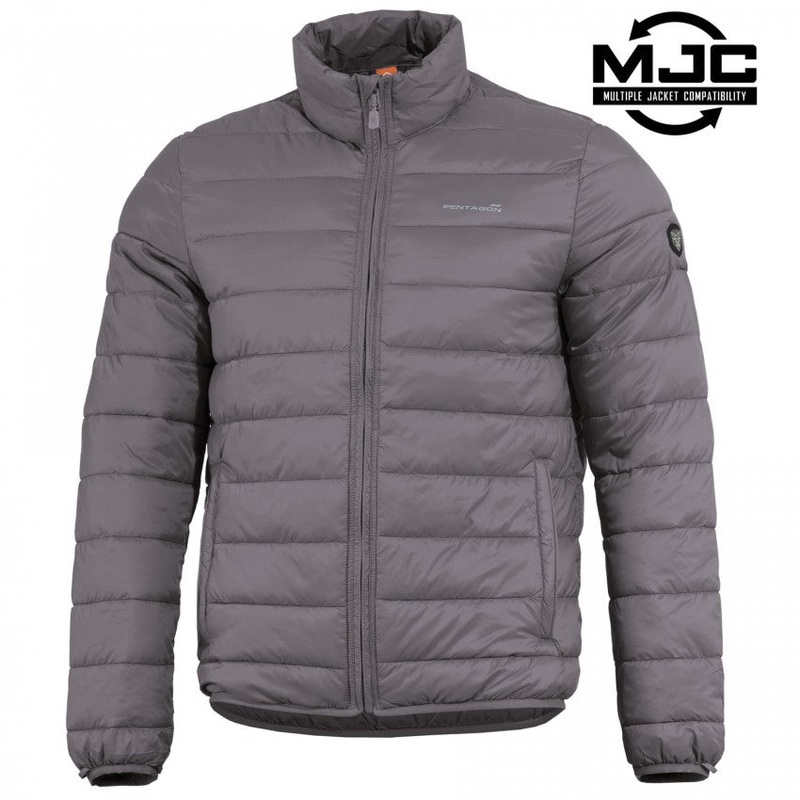 Pentagon Nucleus Insulated Jacket in Cinder Grey and Shadow Grey