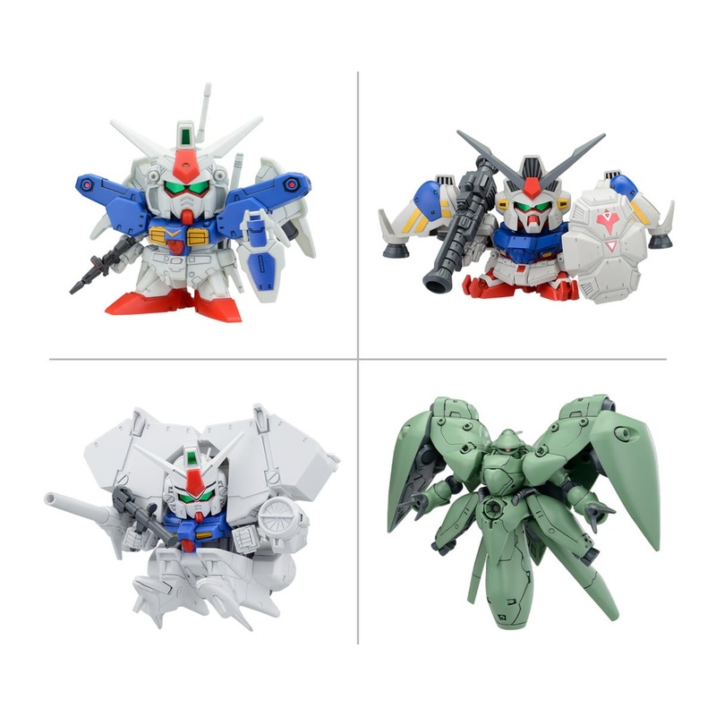 Bandai 2773793 1/144 HGGQ Xaviers GYAN Hakuji-Packs Gundam GQuuuuuuX