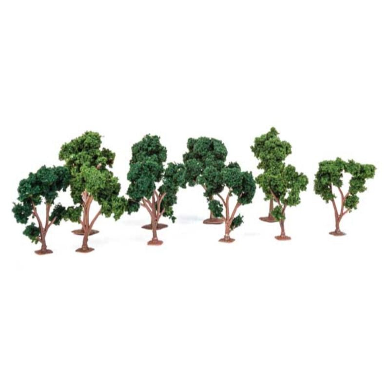 JTT Scenery 92130 Green Deciduous 2- 3" (10)