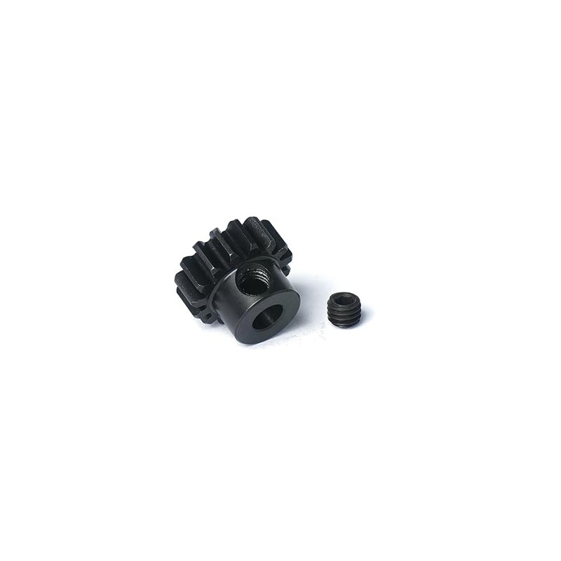 Koswork KOS03006-16 Mod 1 M1 16T Lightweight Hardened Steel Pinion Gear (for 5mm shaft, w/high torque set screw)