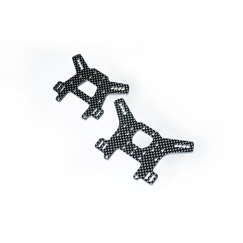 Koswork KOS04081-03 Tekno MT410/SCT410 2.0 Front & Rear Carbon Shock Tower Set