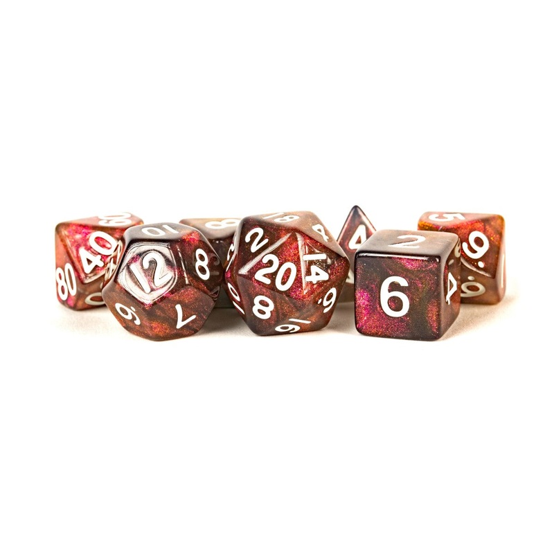 MDG MDG174 Acrylic Dice: StardustSupervolcano