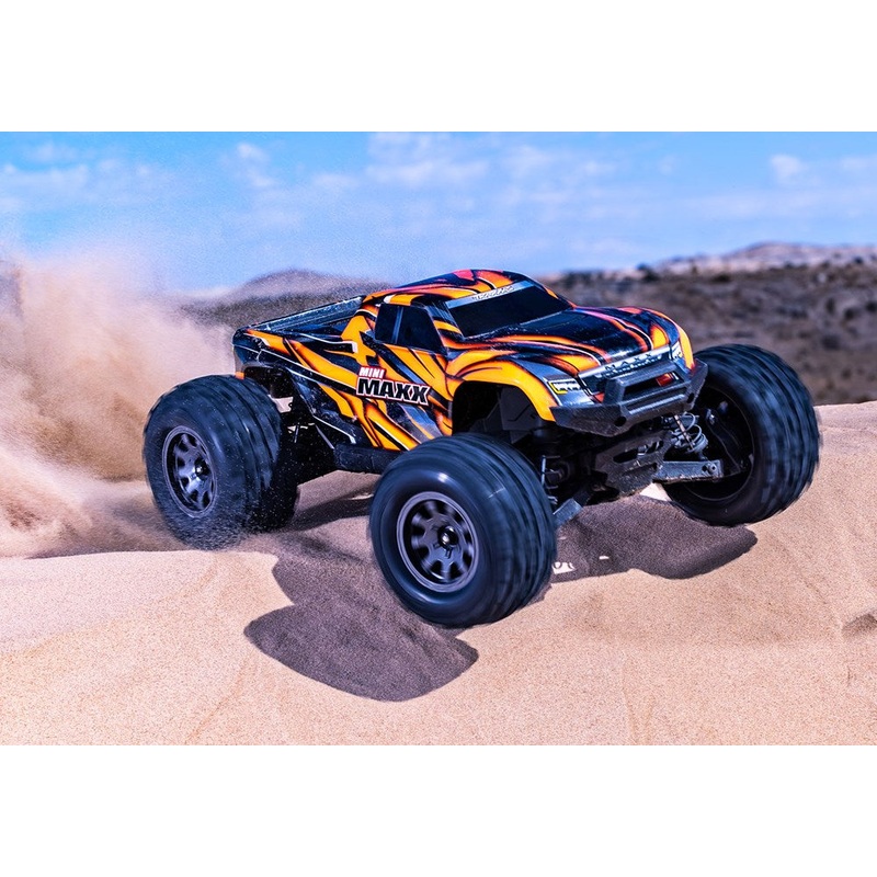 Traxxas 107154-1 Mini Maxx 4WD Monster Truck BL-2s Black