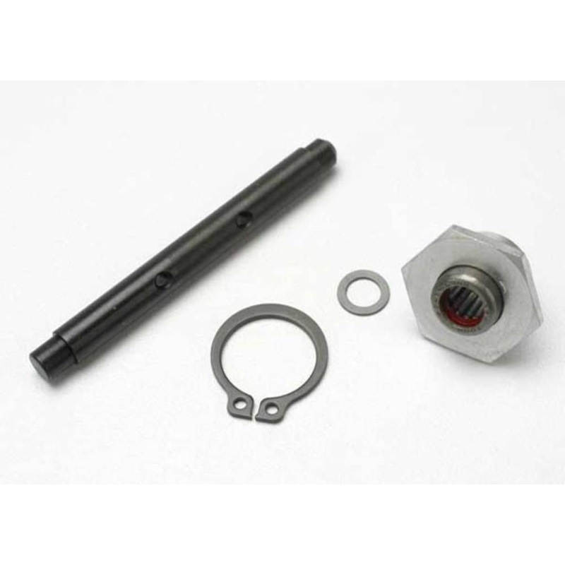 Traxxas 5393 - Primary Shaft/ 1St Speed Hub/ One-Way Bearing/ Snap Ring/ 5X8Mm Tw