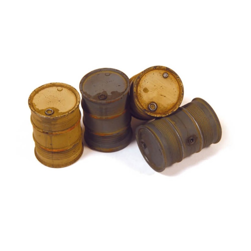 Vallejo AVSC202 Scenic Accessories German Fuel Drums 2