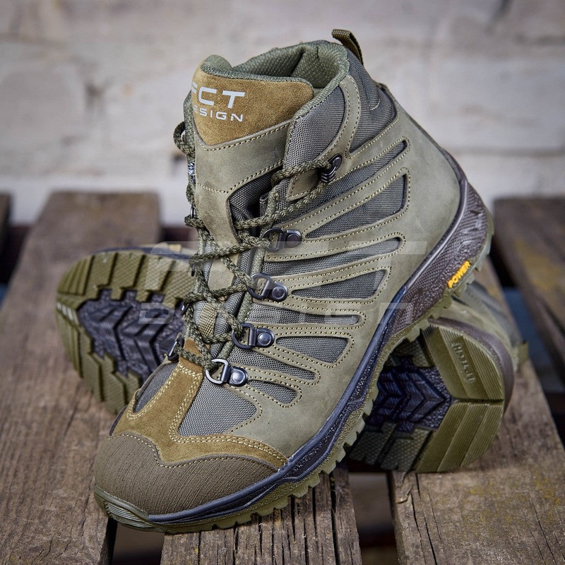 Viking Waterproof Rugged Boots for Spring and Fall in Olive Green