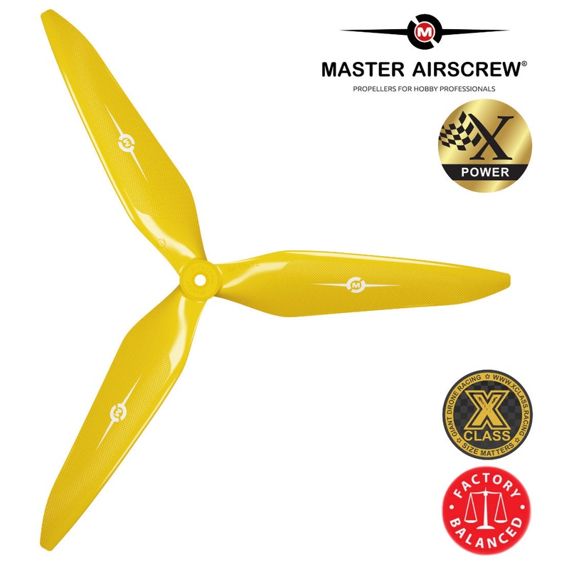3X Power - 13x12 Propeller (CCW) Yellow