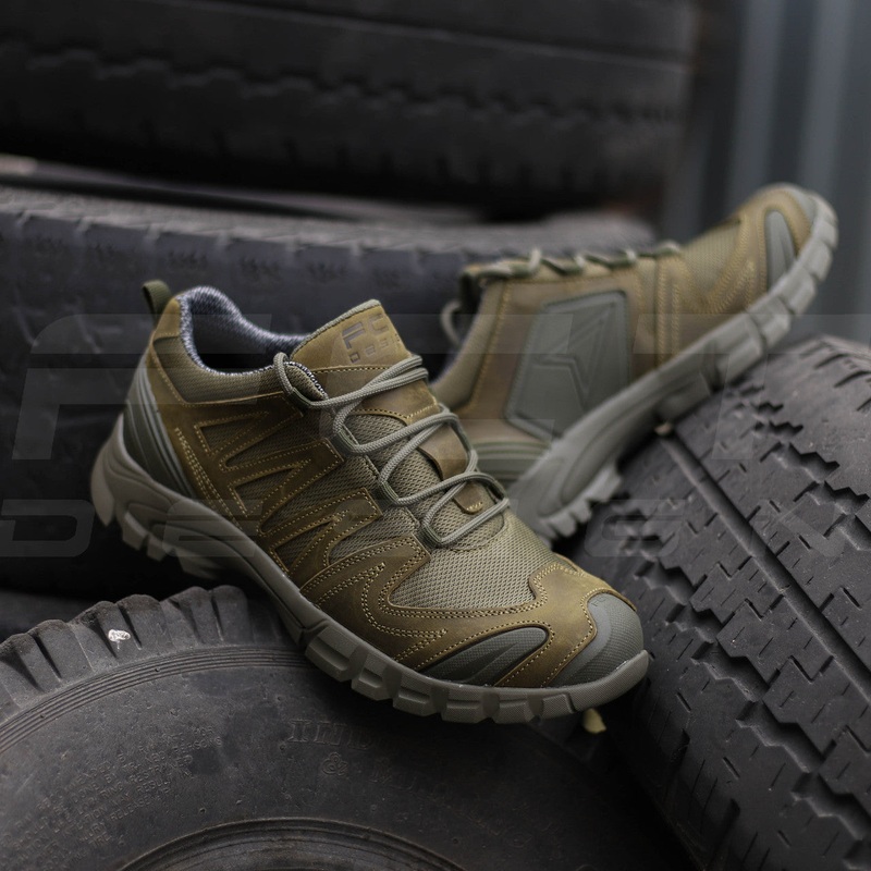 FCT Headhunter Winter Rugged Sneakers with GoreTex Membrane in Khaki
