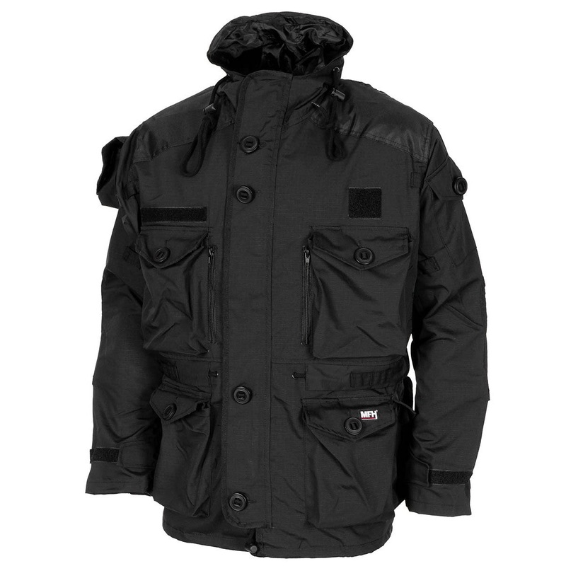 MFH Commando Jacket in Black