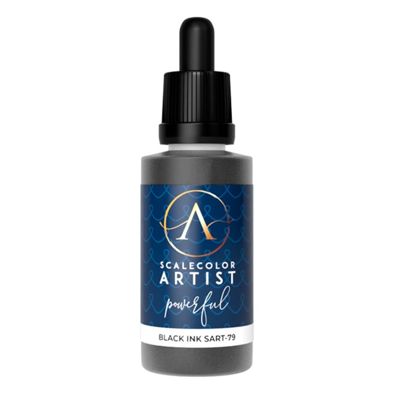Scale 75 SART-79 Scalecolor Artist Black Ink 20ml