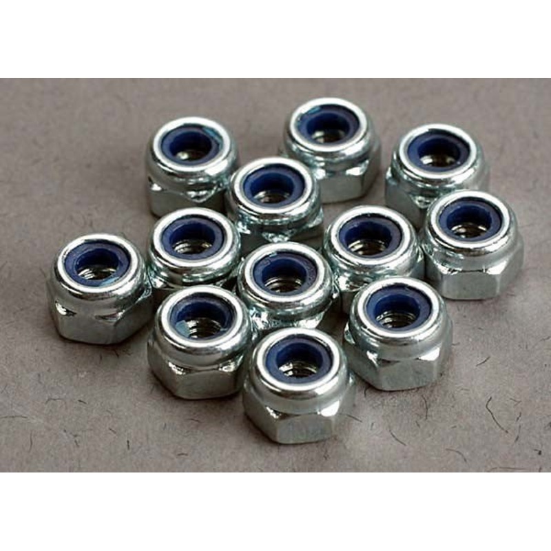 Traxxas 2745 - Nuts 3mm nylon locking (12)
