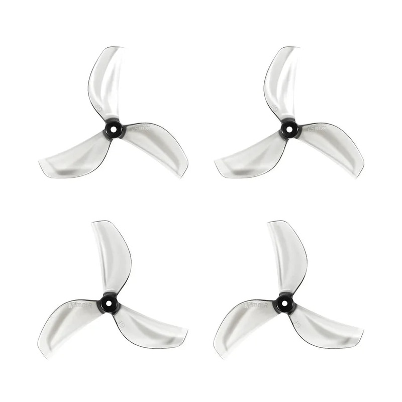 Gemfan 45mm 2-Blade & 3-Blade Propellers 1.5mm Shaft (Full Set) Grey
