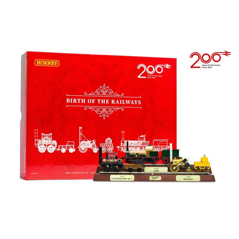Hornby R30445 200th Ann Loco Rocket Lion Pk