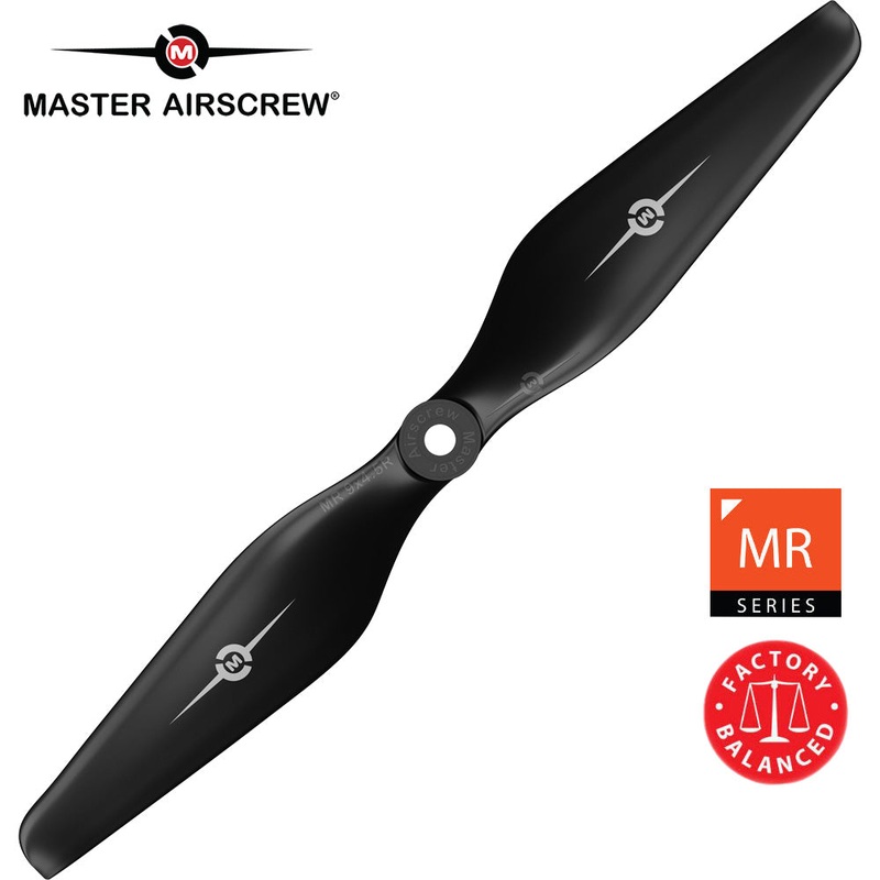 MR Series - 6x3.2 Propeller (CW) Rev./Pusher Black
