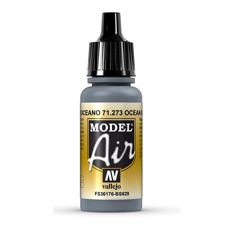 Vallejo AV71273 Model Air Ocean Gray 17 ml