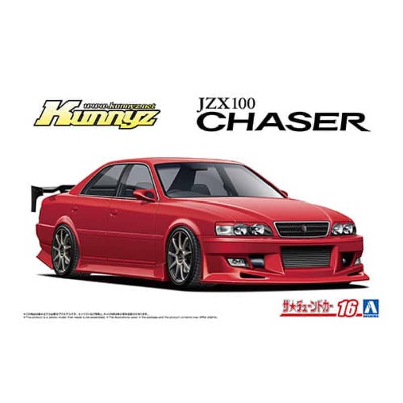 Aoshima 6928 1/24 KUNNYS JZX100 CHASER V98