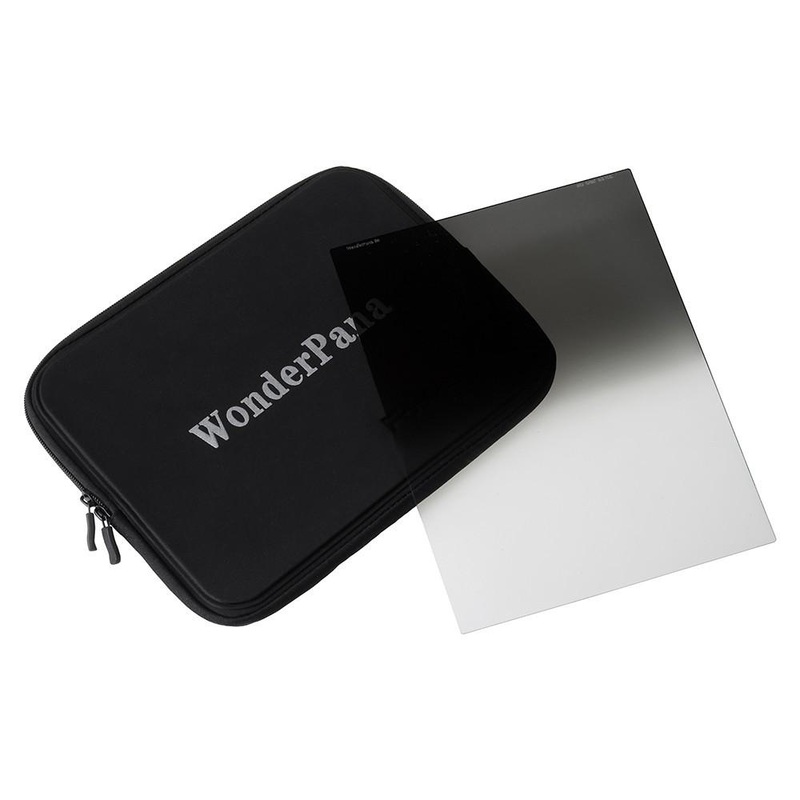 Fotodiox WonderPana 200mm x 260mm Graduated Neutral Density 0.9 (Grad-ND8, 3-Stop) Hard Edge Filter for WonderPana 80 Filter Systems
