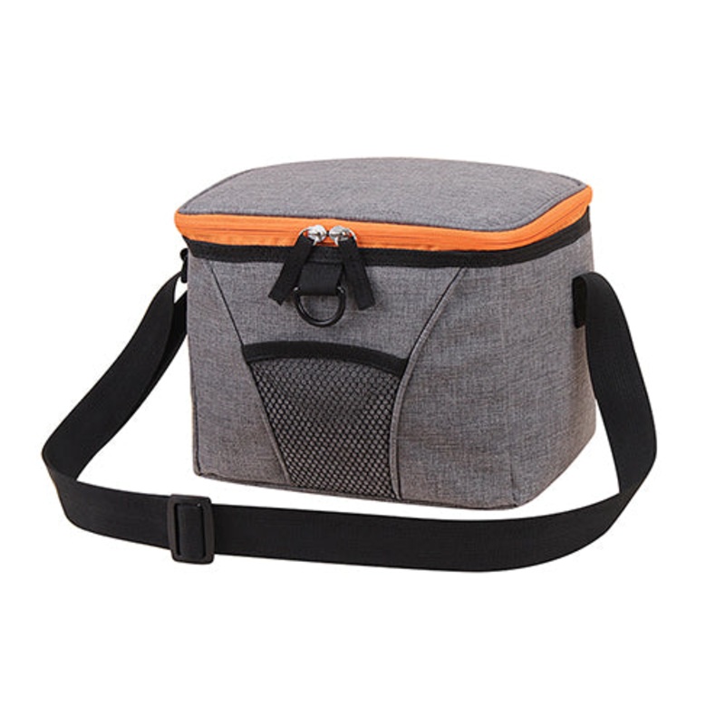 Gray 6L Insulated Cooler Bag (8.7"x6.7"x6.7") Sila