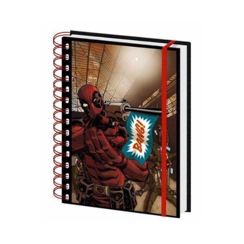 Impact WNBDEADBANG Licensed Wiro Notebook Deadpool Bang