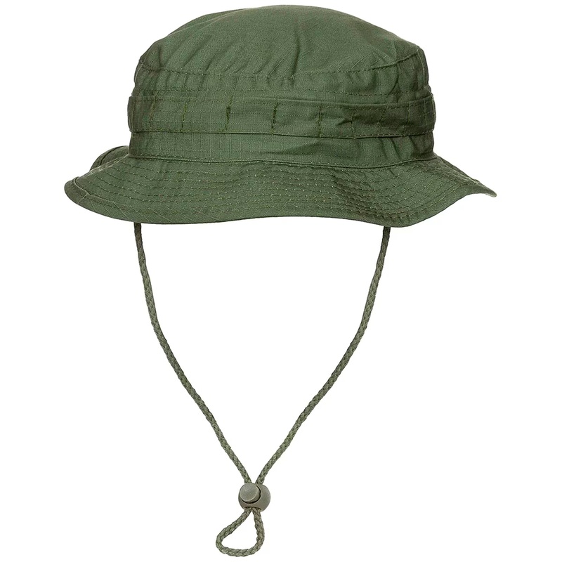 MFH GB Bush Rip-Top Hat in OD Green and Olive