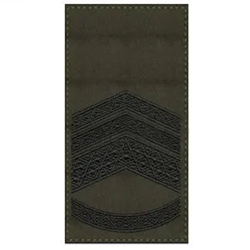 Senior Master Sergeant Patch with Velcro - Durable Utility