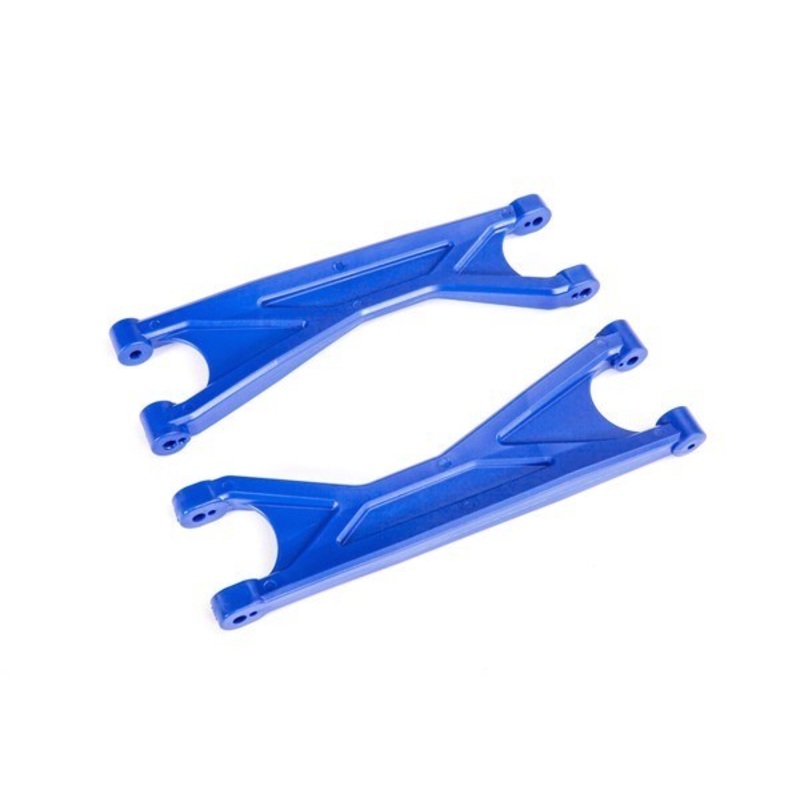 Traxxas 7829X - Suspension arms blue upper (left or right front or rear) heavy duty (2)