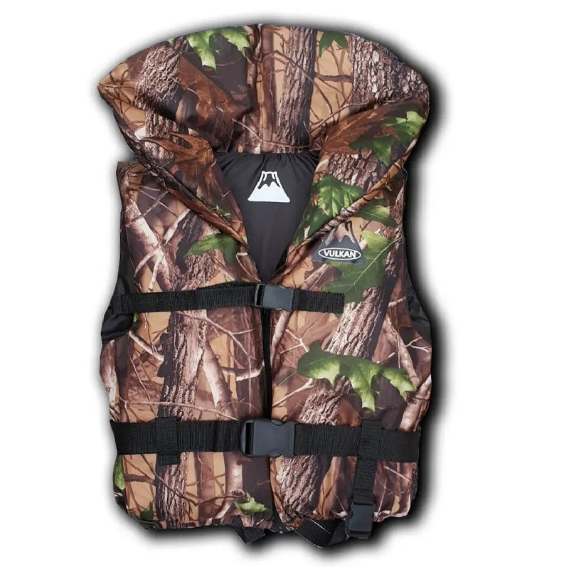 Vulkan Sport Life Vest with Collar in Oak Design