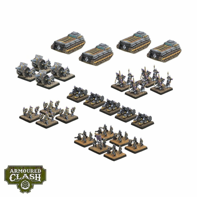 Warcradle ARM250002 Armoured Clash: Imperium Infantry Regiment