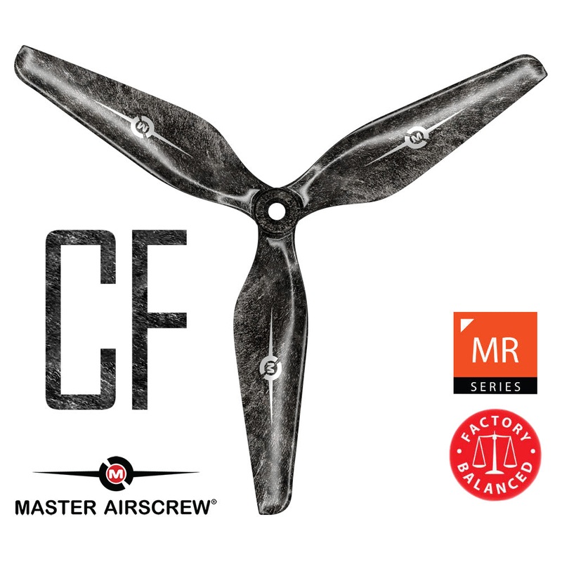 3MR Series - 3-Blade 8x4.1 Carbon Fiber Reinforced Propeller (CCW)