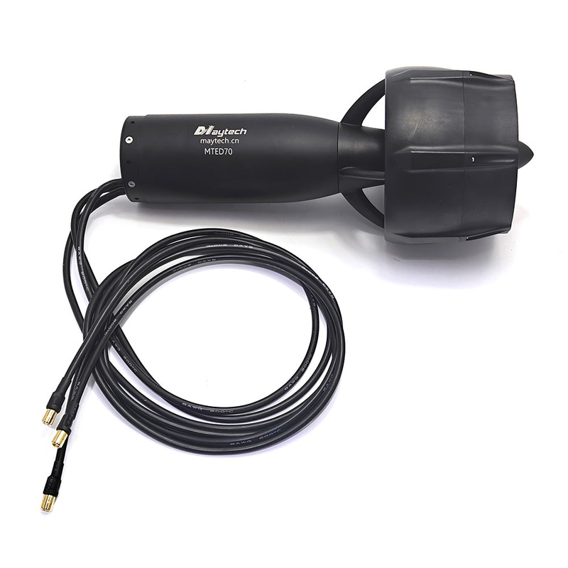 7.6KW 58.5KG-Thrust Maytech MTED70 70182 Fully Waterproof Motor With Propeller and hydrofoil Fairing For Electric DIY Efoil Hydropfoil