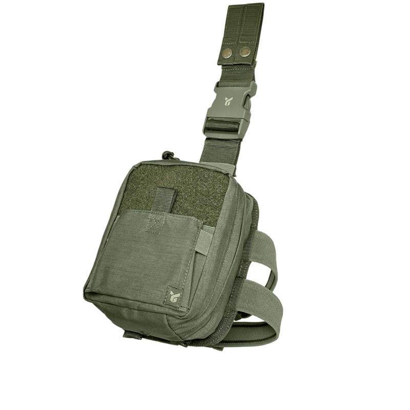 Dnipro First Aid Kit Summary Platform (Attachment for Gear or Thigh) PM21 Gen2, Olive