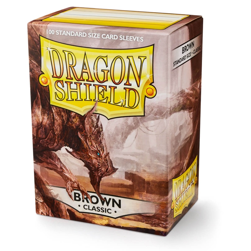 Dragon Shield AT-10011 Sleeves (100) Brown Classic