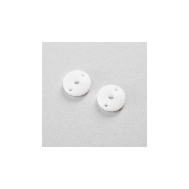 Losi TLR333016 Machined Shock Pistons, Thin, 2 x 1.7mm, G3 (2)