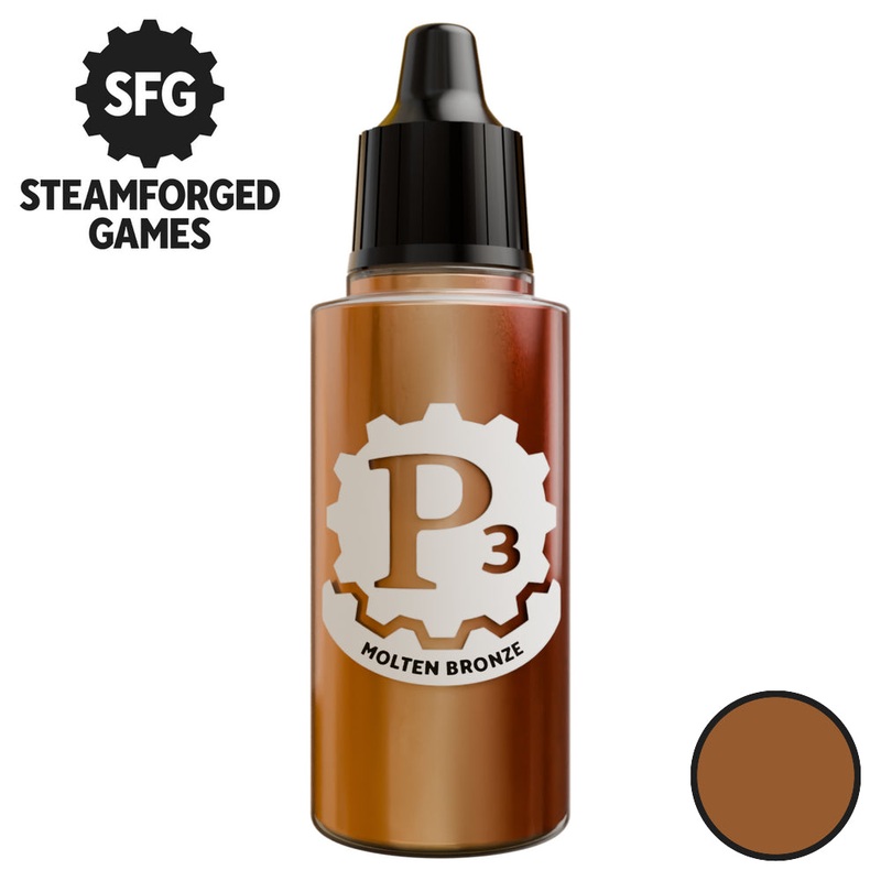 P3 Paints SFP3-N229 Metallics Molten Bronze 18ml