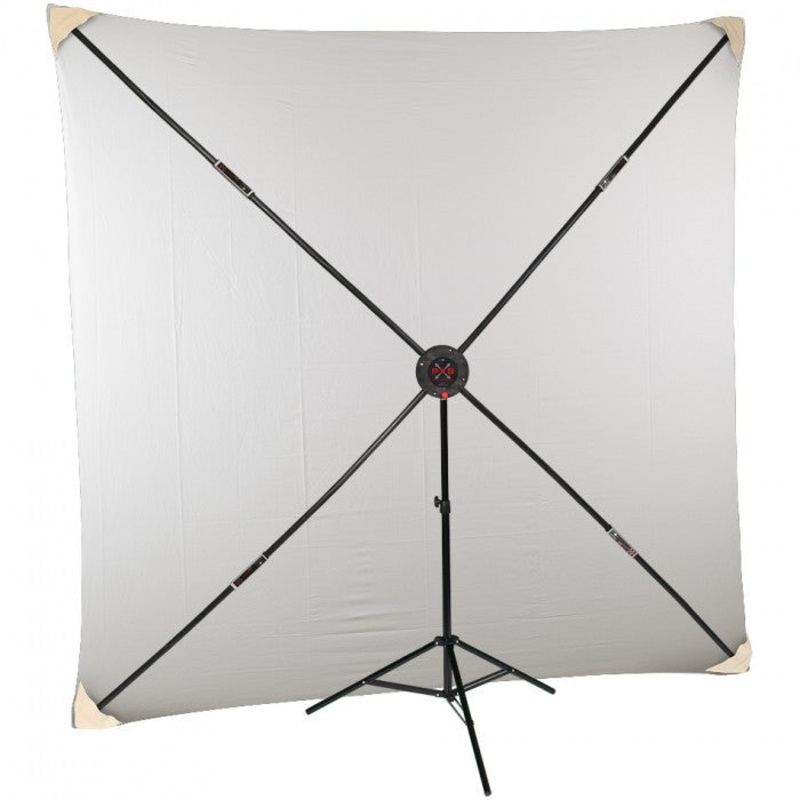 Studio-Assets PXB 8x8' System with White Muslin Kit