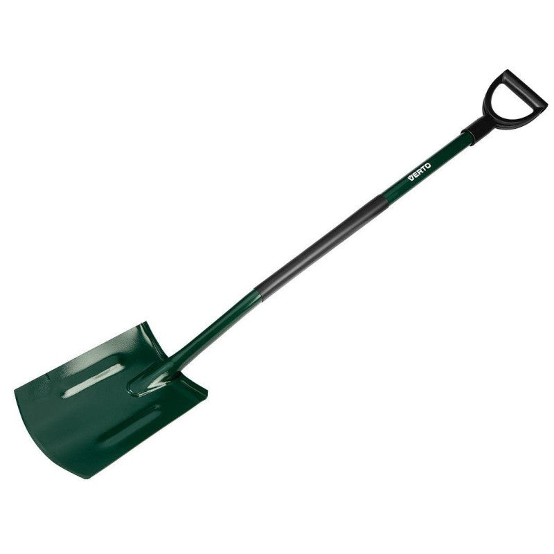 Verto Straight Spade with D-Handle, 120cm, 2kg