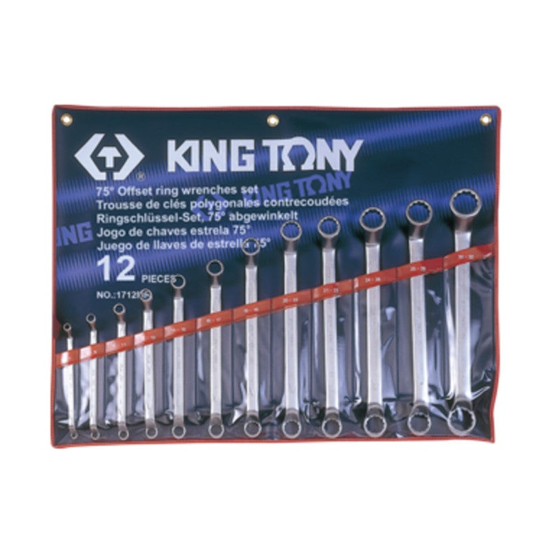 12-Piece G-Shape Wrench Set 6-32 mm with Polyester Case