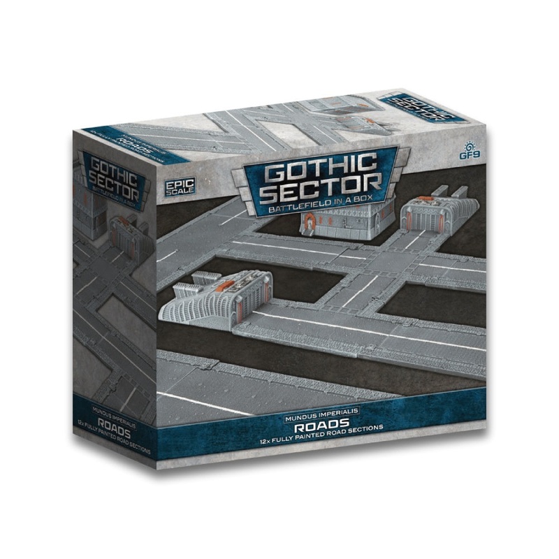 Gale Force 9 BB699 Battlefield in a Box Gothic Sector Mundus Imperialis Roads