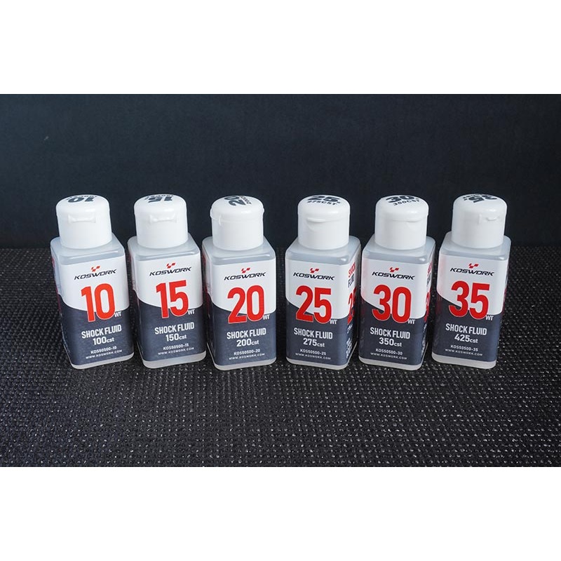 Koswork KOS50500-10 10WT 100cst Large 70ml Shock Fluid (AE System)